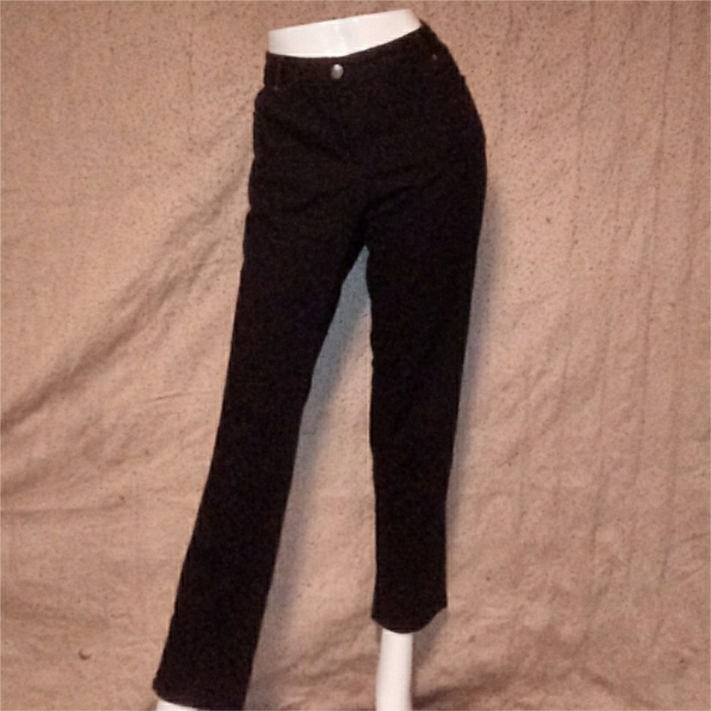 Black Straight Leg Pants
